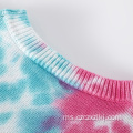 Winter High Street Niche Tie-Dye Sweater